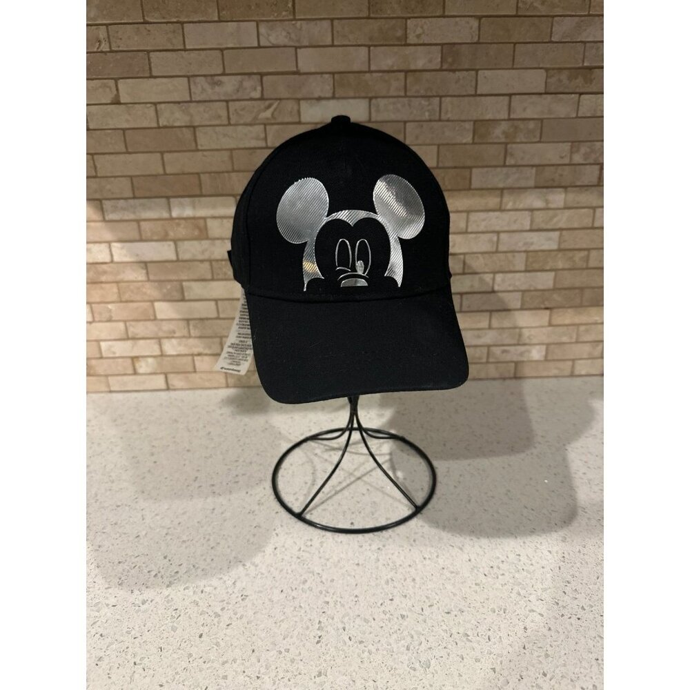 2023 Disney Parks Exclusive Metallic Icon Mickey Mouse Adjustable Hat/Cap